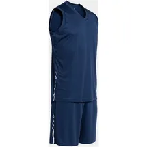 Joma Olimpiada Basketballtrikot + Shorts Set Kinder 331 - marineblau 152