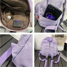 luxuskollektion Makukke Damen Rucksack Klein Canvas Grün