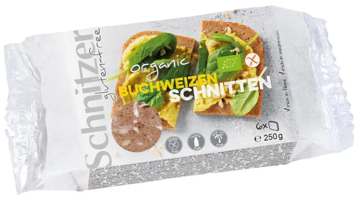 Schnitzer Buchweizen Schnitten glutenfrei 250 g