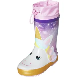 Playshoes Einhorn Gummistiefel lila 27