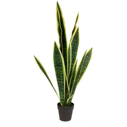 Bogenhanf - Sansevieria trifasciata Kunstpflanze Höhe 95 cm