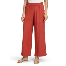 Betty & Co Schlupfhose Damen mit Struktur Dunkelrot 40