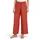 Betty & Co Schlupfhose Damen mit Struktur Dunkelrot 40