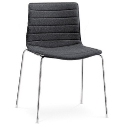 Arper CATIFA 46 0253 Stuhl Vierfuß mit gepolsterter Schale