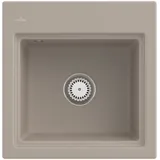 50 S mittig Almond mit Handbetätigung