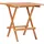 vidaXL Teak Set 3-tlg. natur/anthrazit klappbar