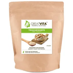 GreatVita Trockenhefe Backhefe 500 g