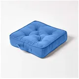 Homescapes Rajput Sitzkissen 40 x 40 cm Blau