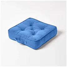 Homescapes Rajput Sitzkissen 40 x 40 cm Blau