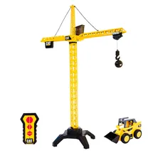 CAT Workforce Jumbo Tower Crane Set RC, Gelb