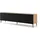 bb-loisir Ravenna TV-Lowboard 200 cm Schwarz Matt/Eiche