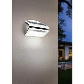 RL Außenwandlampe Solarleuchte Fassadenlampe weiß Orientierungslicht LED H 18,5 cm