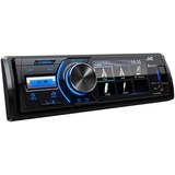 JVC KD-X560BT USB-Autoradio mit Bluetooth und 3" TFT-Farbdisplay (Rückfahrkameraeingang, AUX-Eingang, MP3, WMA, FLAC, DSP, 4 x 45 Watt)