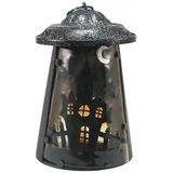Europalms Laterne Geisterhaus, 23cm