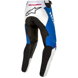 Alpinestars Honda Racer Iconic Textilhose - Weiß/Hellblau/Hellrot/Schwarz / 32