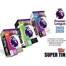 Topps Premier League Super Tin Assorted