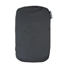 Basil Buddy Kissen für Hundefahrradkorb, schwarz, 37x23x3 cm, abnehmbarer Bezug, wasserabweisend, komfortabel gepolstert, leicht zu reinigen, perfekt für unterweg