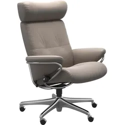 Stressless Berlin | Home Office Paloma Dark Mushroom Verstellbare Kopfstütze