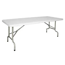 Wellhome Klappbarer Tisch 180 cm x 75 cm x 74 cm Weiß