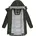 wasserdichter Damen warmer Steppmantel lang Intl Dark Olive22 Gr L L