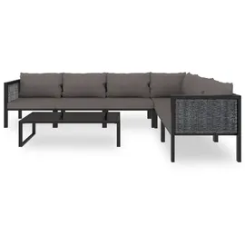vidaXL Garten-Lounge-Set anthrazit 49401