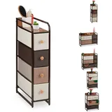 Relaxdays Schubladenschrank 84,5 x 20 x 49,5 cm
