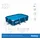 BESTWAY Steel Pro Frame Pool 300 x 201 x 66 cm inkl. Filterpumpe