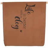 David Fussenegger Fussenegger Haustierdecke 'life is better' dog