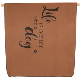 David Fussenegger Fussenegger Haustierdecke 'life is better' dog