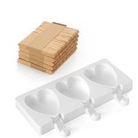 Silikomart GEL03M MINI HEART-IC Silikonform 67X55 H 18 MM,