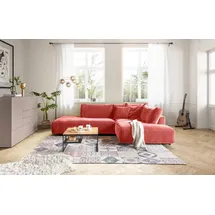 Musterring Eckcouch Polyester 3-Sitzer Orange