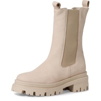 TAMARIS Chelseaboots, Blockabsatz, Schlupfboots, Kurzstiefel, beidseitige Stretcheinsätze, Gr. 40,