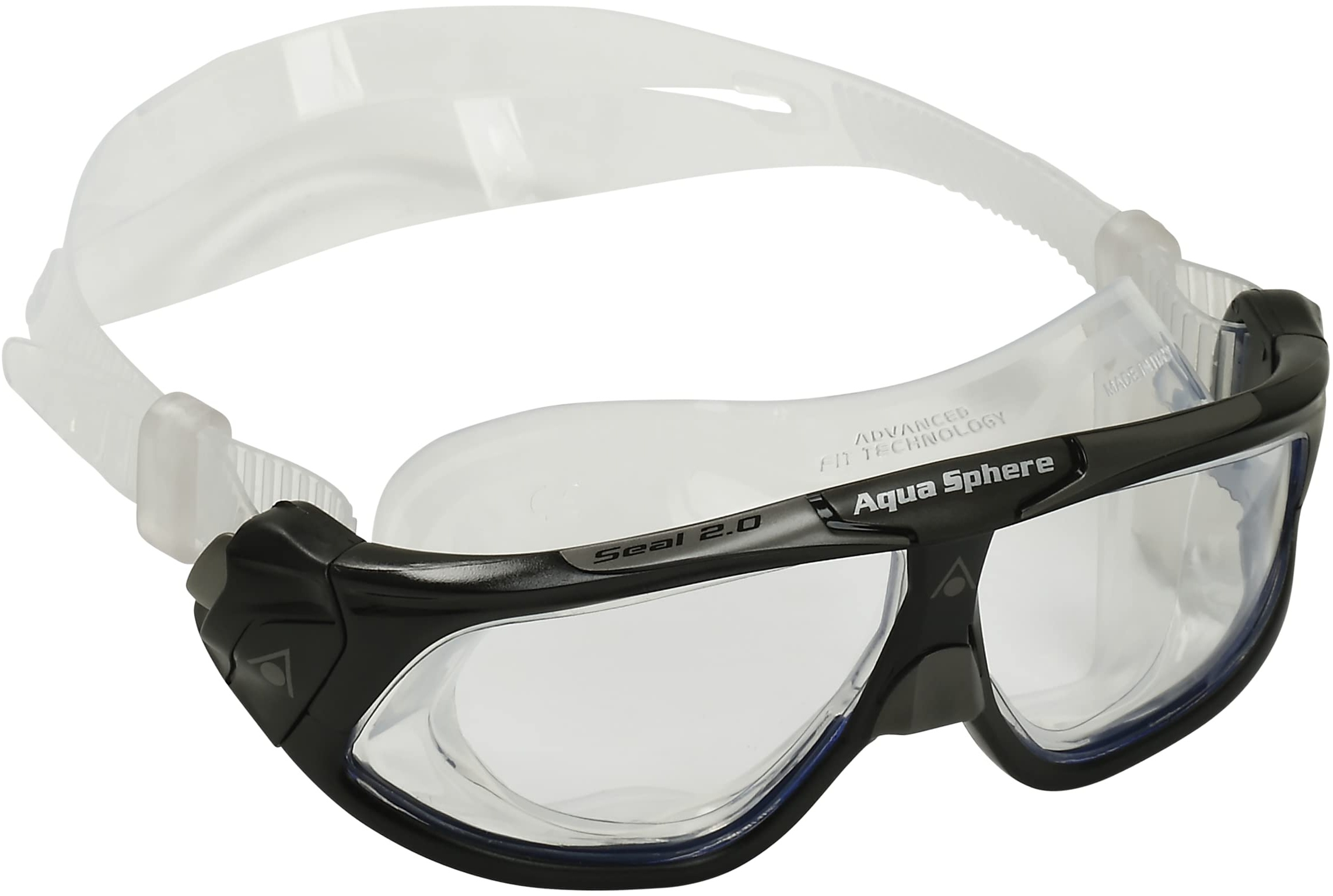 AQUASPHERE Seal | Schwimmbrille, Schwimmbrille für Männer und Frauen mit UV-Schutz, Silikondichtung, Anti-Beschlag- und Anti-Leck-Gläsern