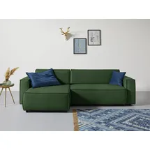 INOSIGN Ecksofa »Marva L-Form« incl. Bettfunktion und Bettkasten, Federkern