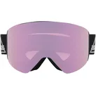 Skibrille SOS "Seven Springs", schwarz (schwarz, schwarz), Sportbrillen, mit austauschbaren Gläsern