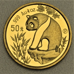 Goldmünze 1/2oz Panda 1993 (China)