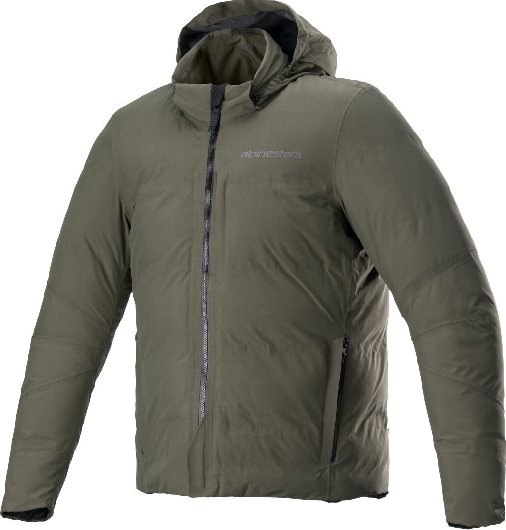 Alpinestars Frost Drystar Motorrad Textiljacke, grün, Größe M für Männer