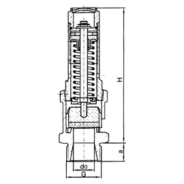 Riegler Sicherheitsventil G 1 1/2 4 bar