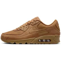 Nike Air Max 90 Herren Weite E Flax/Wheat-Gum Light Brown 42
