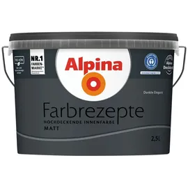 Alpina Farbrezepte Innenfarbe 2,5 l dunkle eleganz