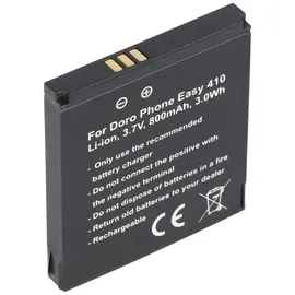 AccuCell Doro PhoneEasy 410 Akku, Doro Phone Easy 610 Akku, SHELL01A Akku Care Clamshell