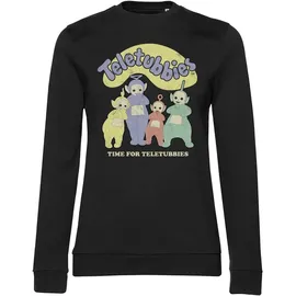 Teletubbies Time Fore Girly Sweatshirt Schwarz XL