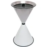 SZ METALL 29711 Standaschenbecher weiß, 1 St.