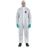 Ansell WH15S-00138-03 AlphaTec® 1500 - Modell 138 Chemikalienschutz, Weiß, M Kleider-Größe: M Weiß