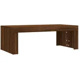 vidaXL Couchtisch Braun Eichen-Optik 102x50x36 cm Holzwerkstoff Modell 1