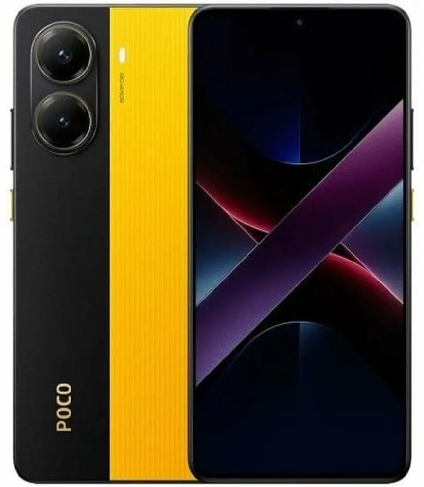 Smartphone Xiaomi XIA-SP POCO X7P 5G 8-256 YE Octa Core 8 GB RAM 256 GB Schwarz 6,67