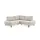 Atlantic Home Collection Ecksofa Ronny, L-Form«, mit Wellenunterfederung, organische Formsprache, organisches Sofa