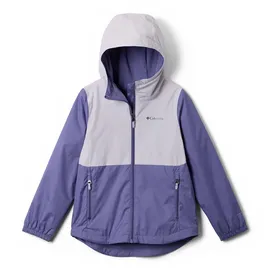 Columbia Rainy TrailsTM Iii Jacke - Stormwatch / Lavender Pearl - 10-11 Jahre