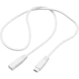 ledscom.de Durchleitungskabel für Stecksystem SPIDER, 1 m, weiß
