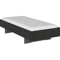 Rauch Futonbett Phoenix grau ¦ Maße (cm): B: 95 H: 41
